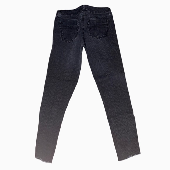 DKNY Black Ripped Denim Skinny Jeans Size 4 - Picture 2 of 5